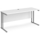 Maestro 600mm Deep Straight Office Desk